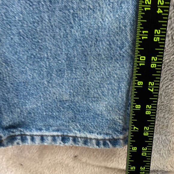 Wrangler Mens Jeans Size 33x32 Regular Fit Straight Leg Blue Ddenim 47MWCSV - Picture 5 of 12
